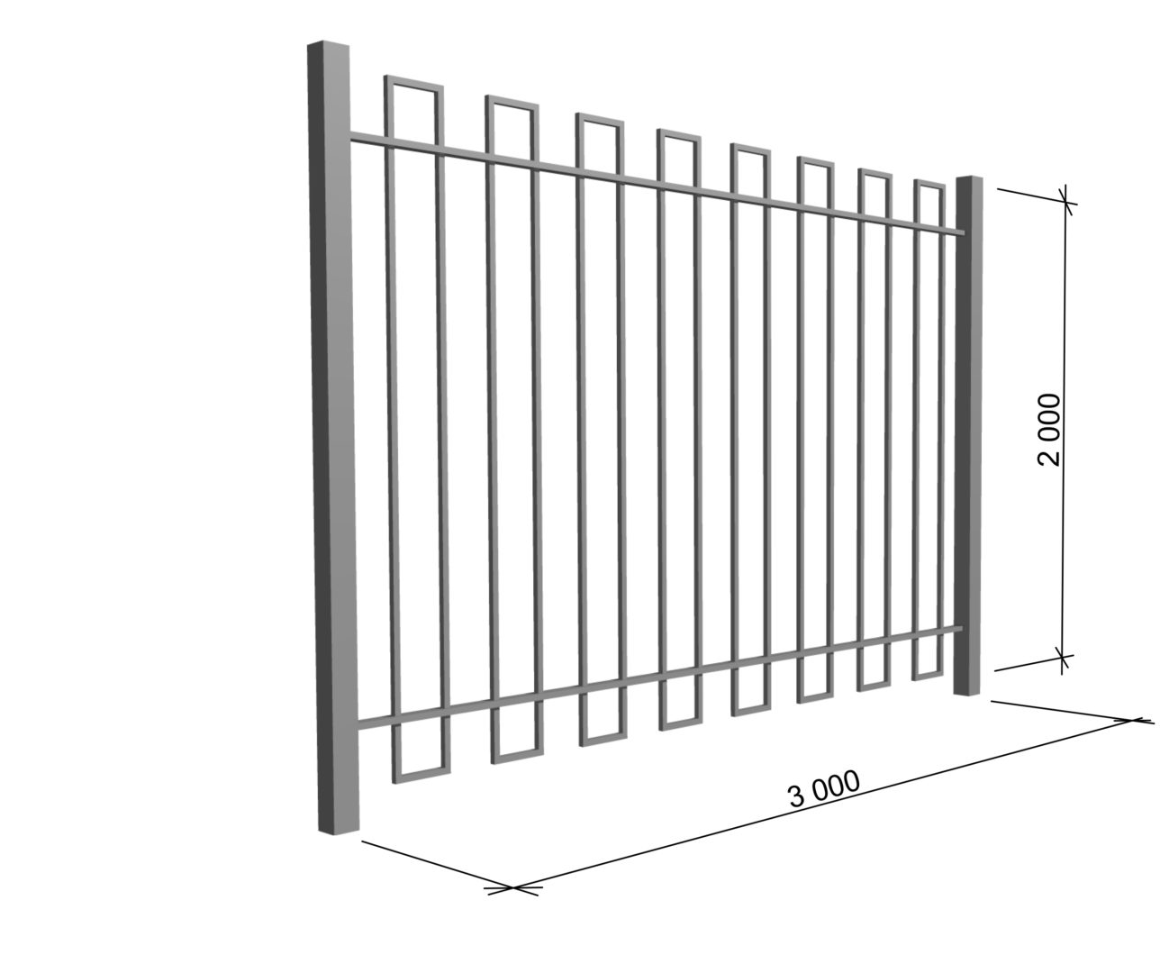 Забор "Прима"