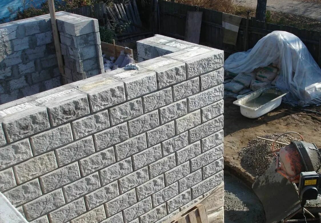 Услуги по возведению стен