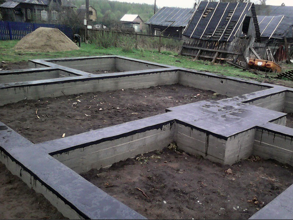 Ленточный фундамент