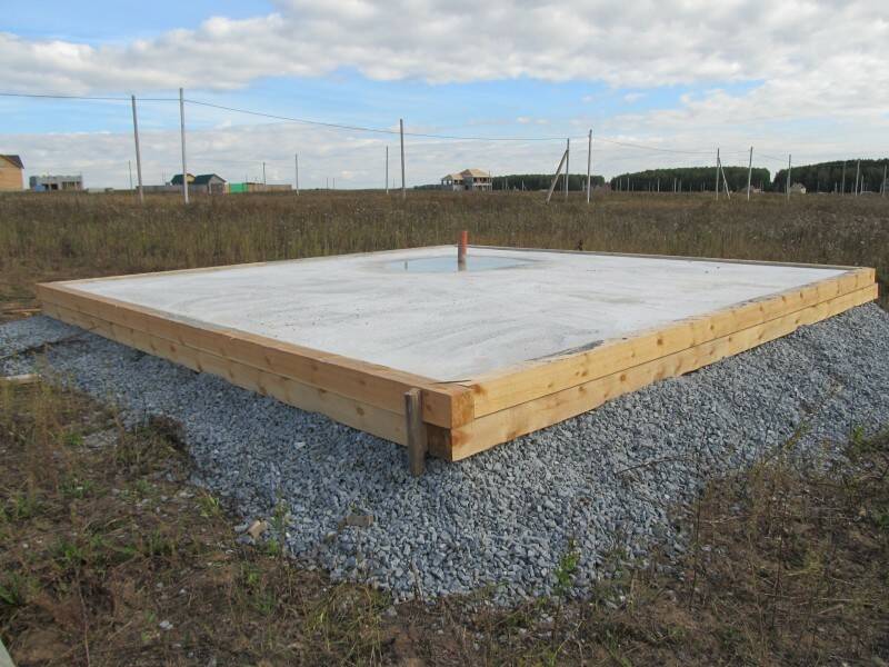 Строительство фундамента