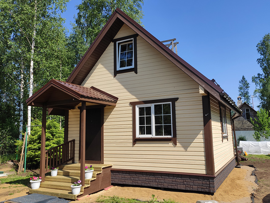 Строительство бань из бруса