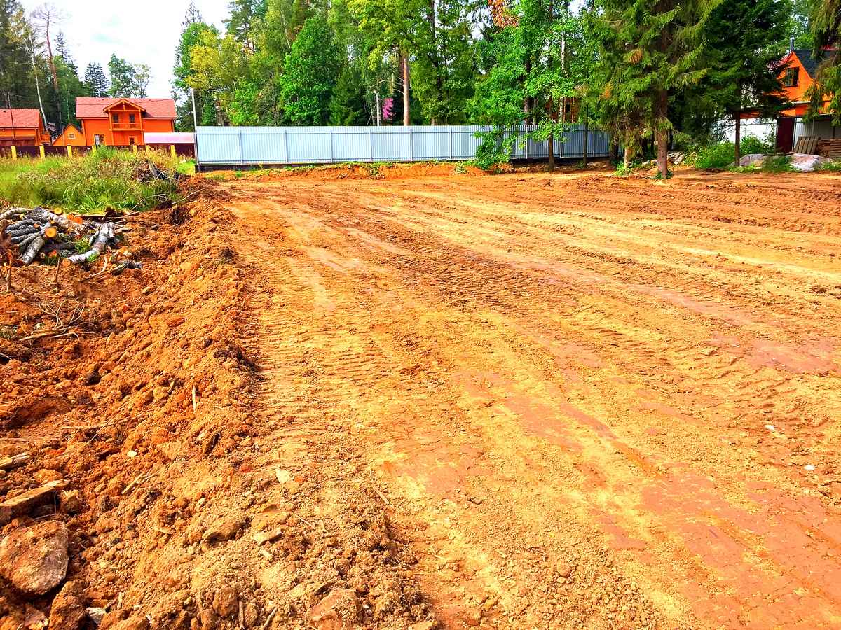 Расчистка территории строительной площадки