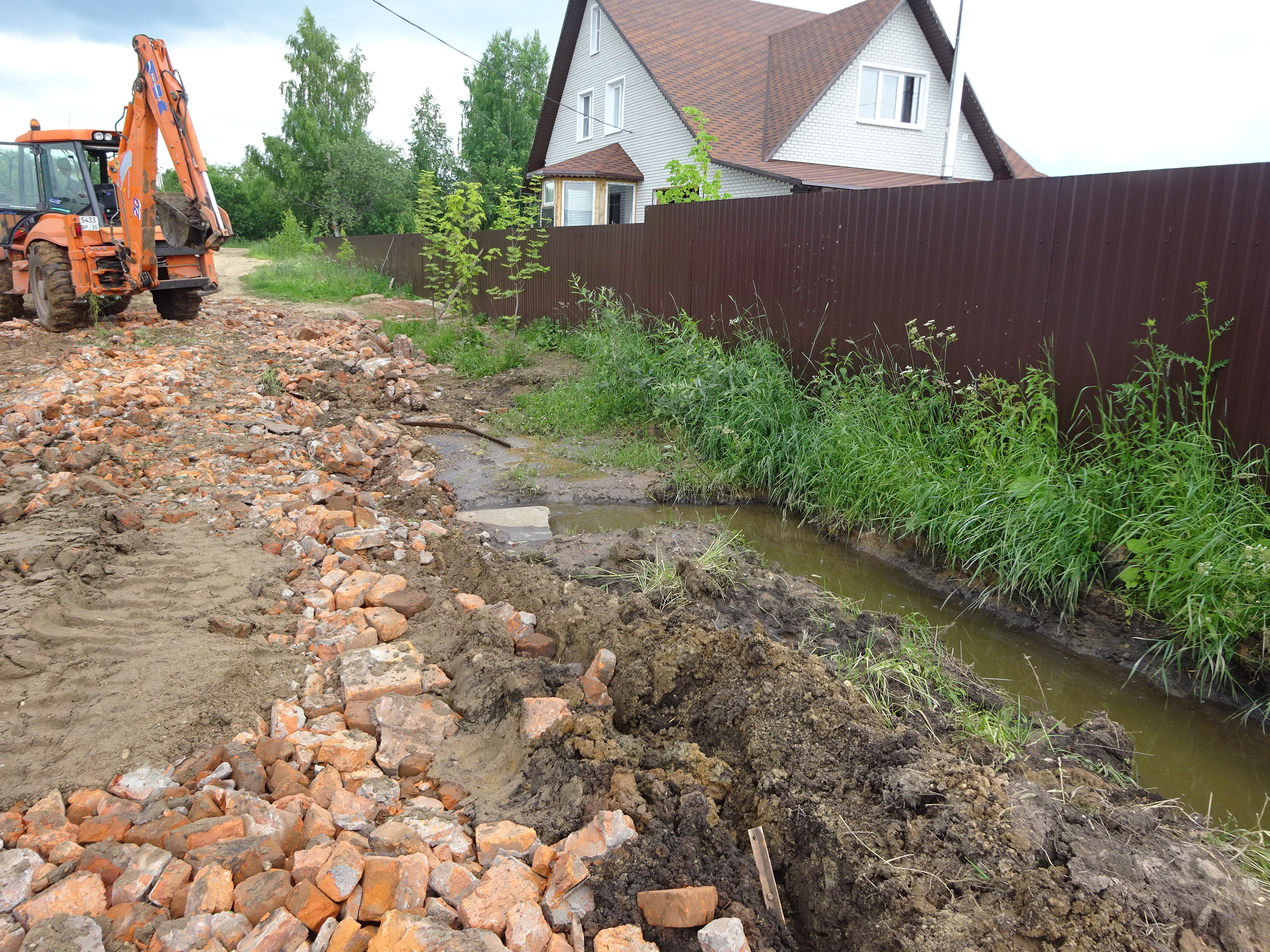Подъезд к участку