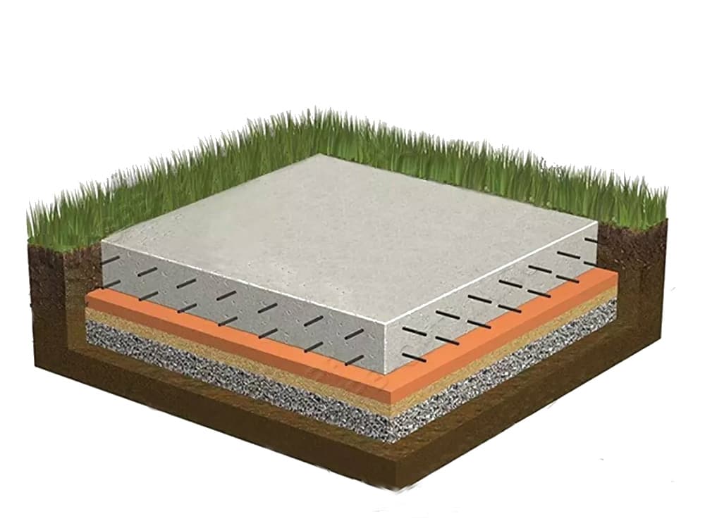 Возведение фундамента