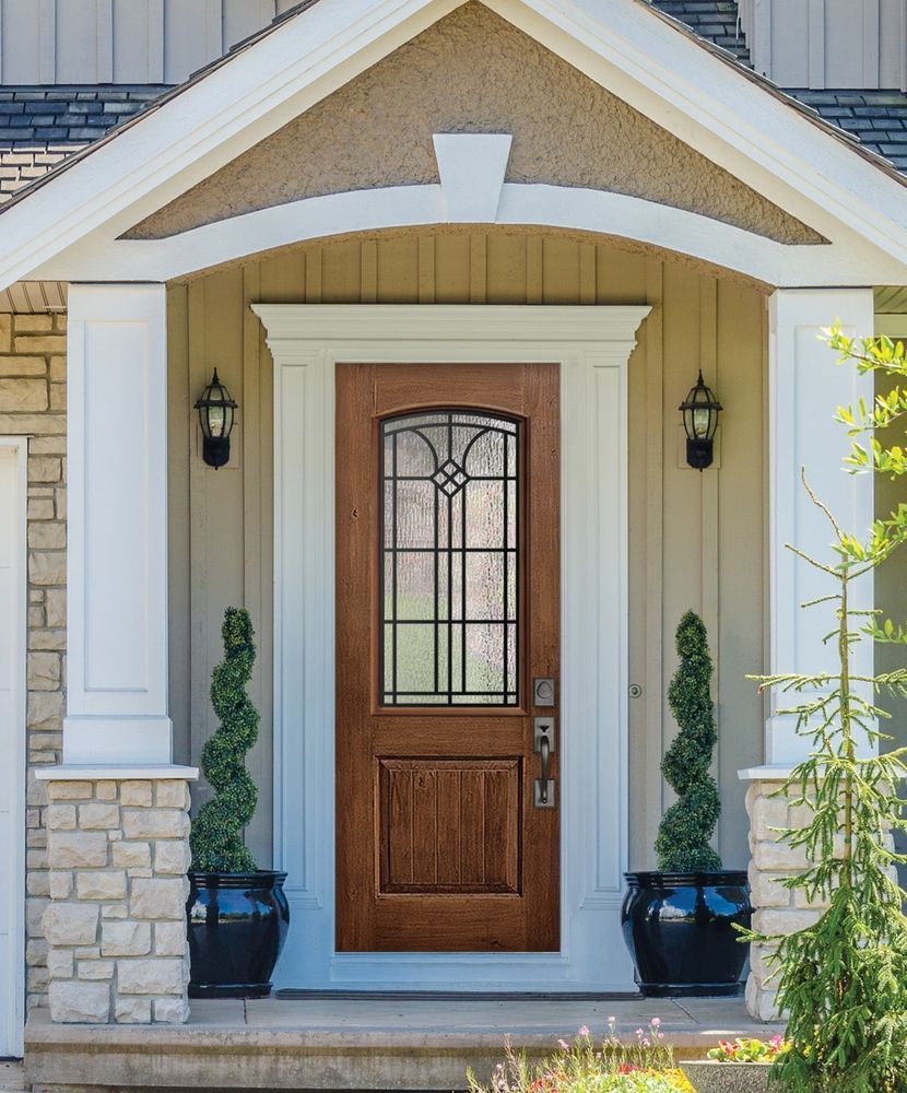 Установка входных дверей