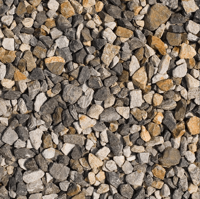 Щебень гравийный чистый