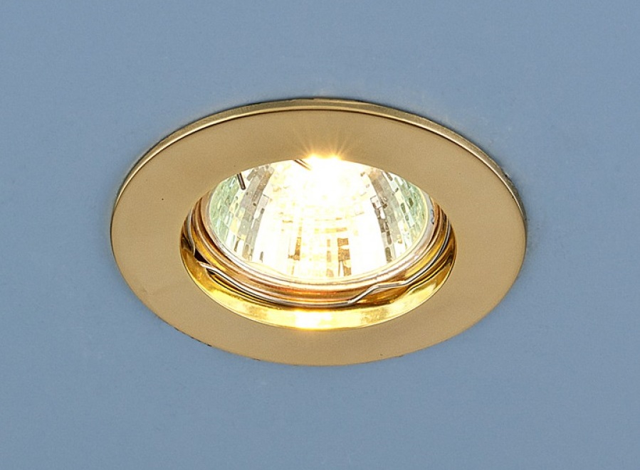 Точечный светильник 863 MR16 GD золото