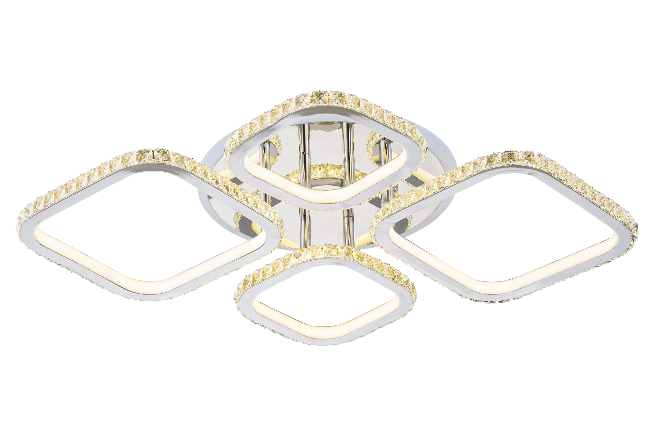 Светодиодная люстра 3136/4 CR/RGB