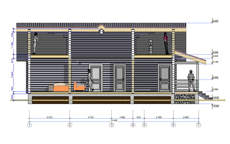 Разработка проектов деревянных домов