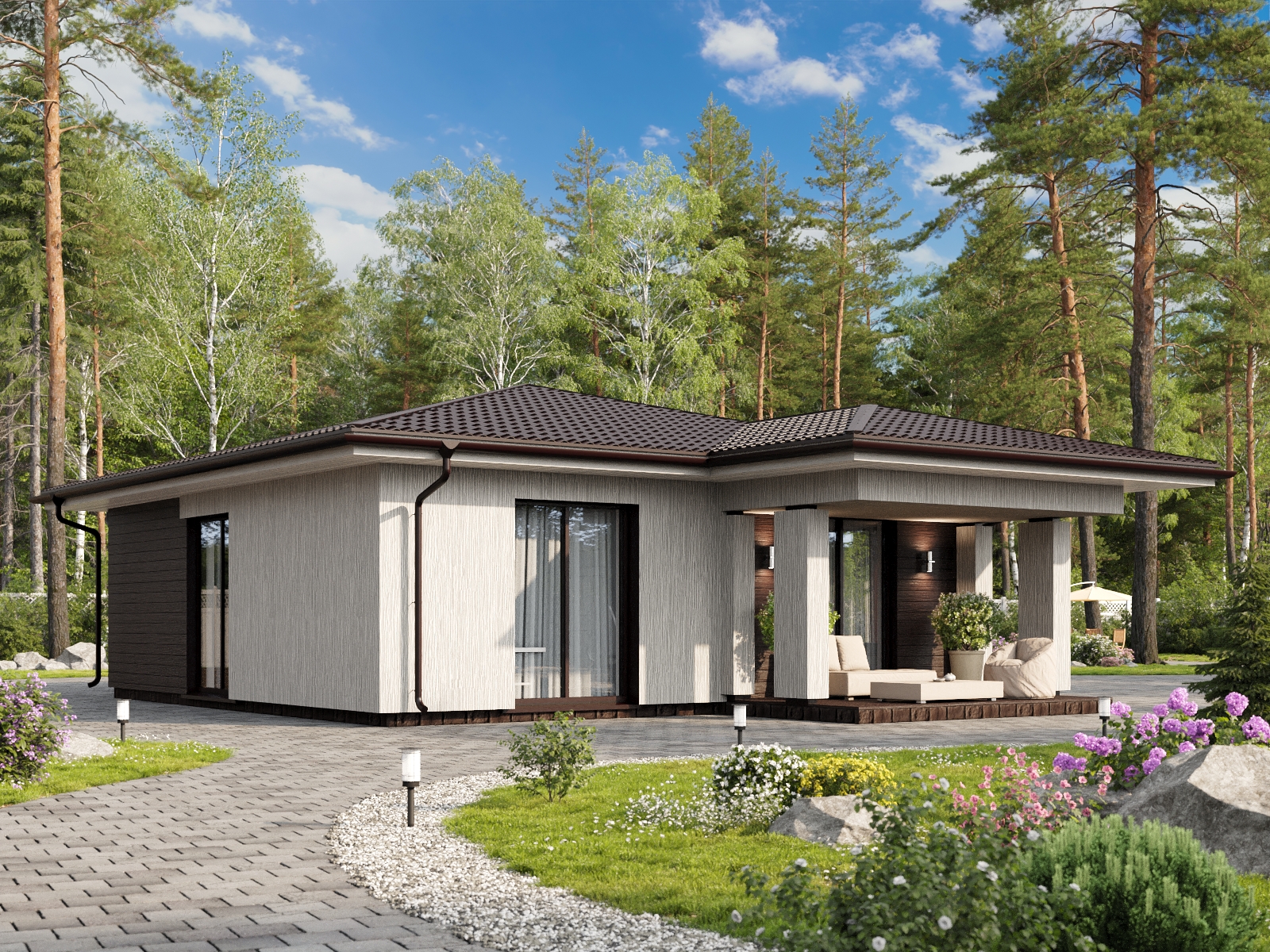 Эскизный проект дома