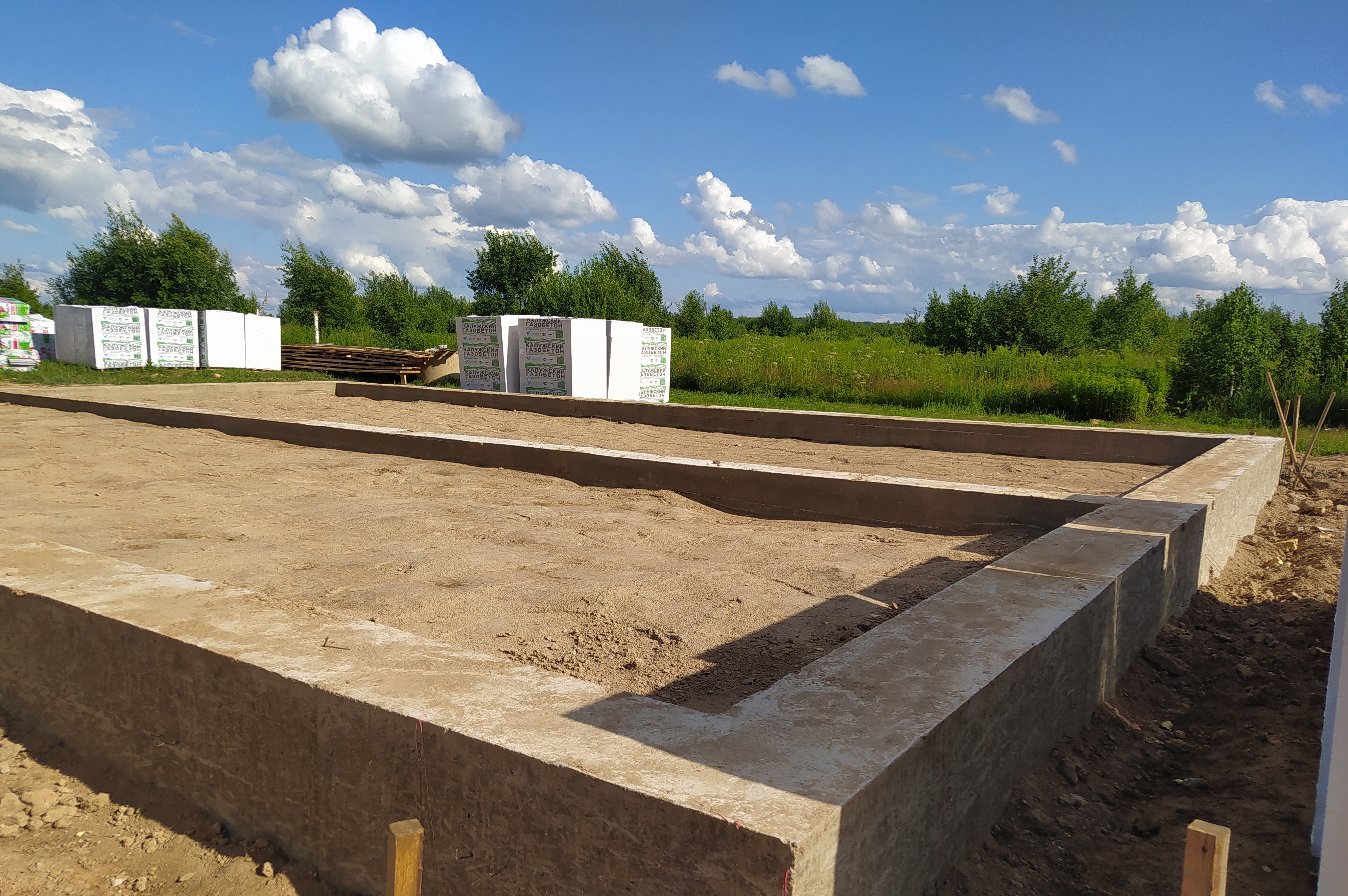 Монтаж фундамента Вашего загородного дома 