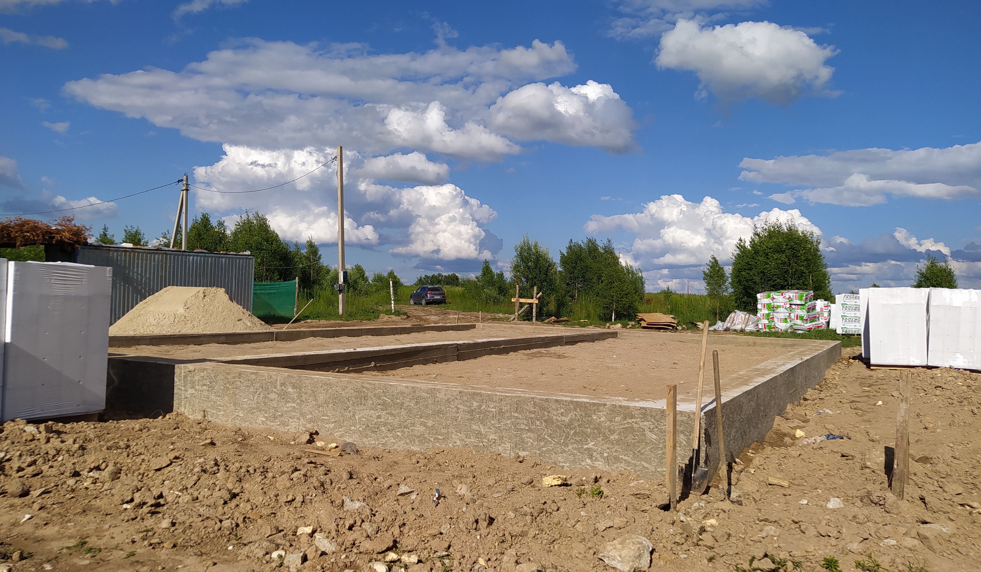 Монтаж фундамента Вашего загородного дома 