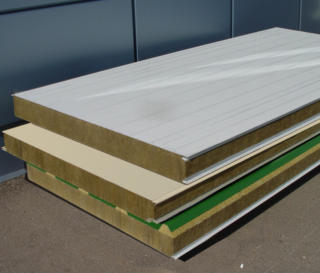 Трехслойные сэндвич-панели